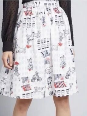 ModCloth Umbrella Skirt Size M